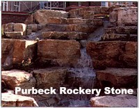 Purbeck Rock in Water Feature