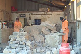 "Men at work, J. Suttle Swanage Quarries"
