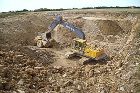 "Quarrying Purbeck Stone" - Click for a bigger picture!