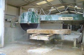 "Terzago RTS 37/40 1725mm primary sawing machine" - Click for a bigger picture!