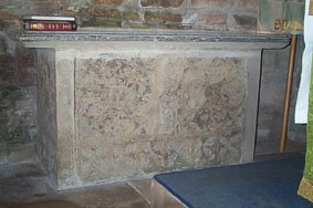 "Carved Purbeck Marble Table Tomb, Church of St. Nicholas, Studland"