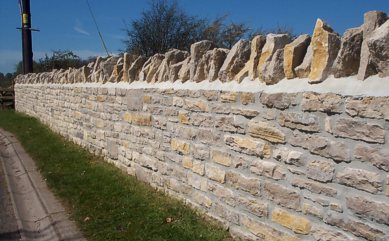 Mortared Walling - "Click here for a larger picture"